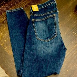 NWT Madewell Button Fly Skinny jeans